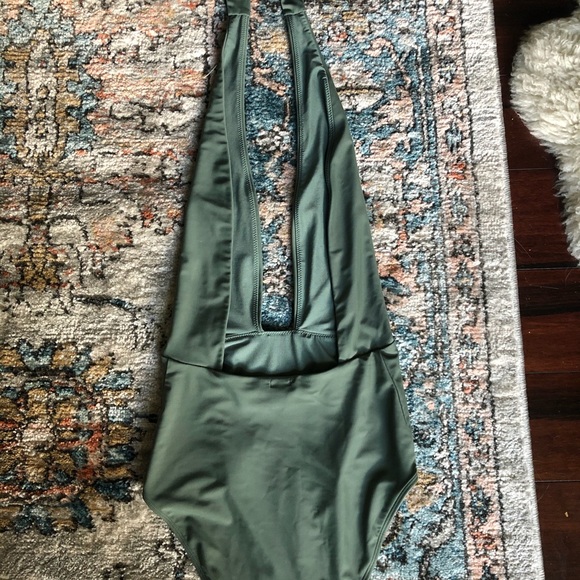 Deep Plunge One Piece Swimsuit - Picture 3 of 3